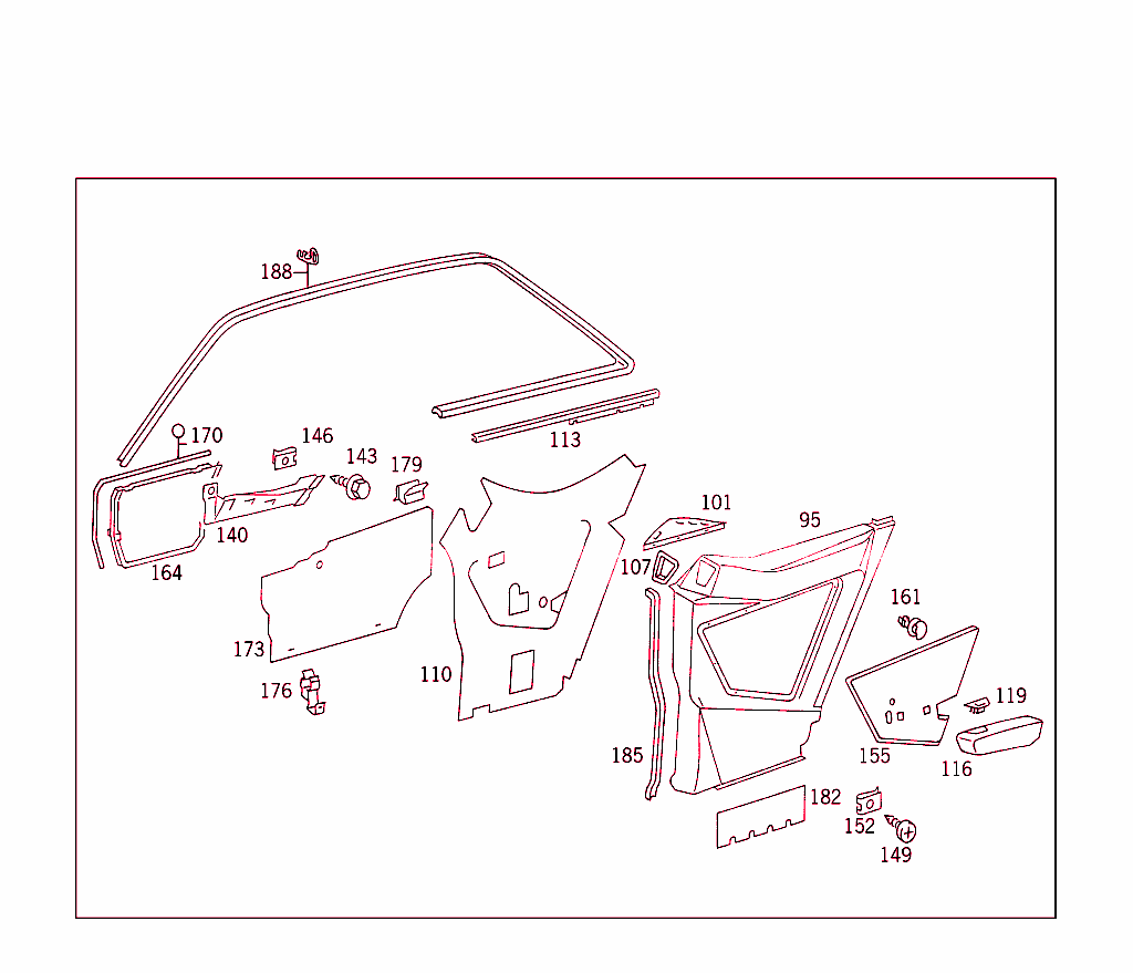 Roof Attachment Parts,Door Edge Guard Sections,Panelling