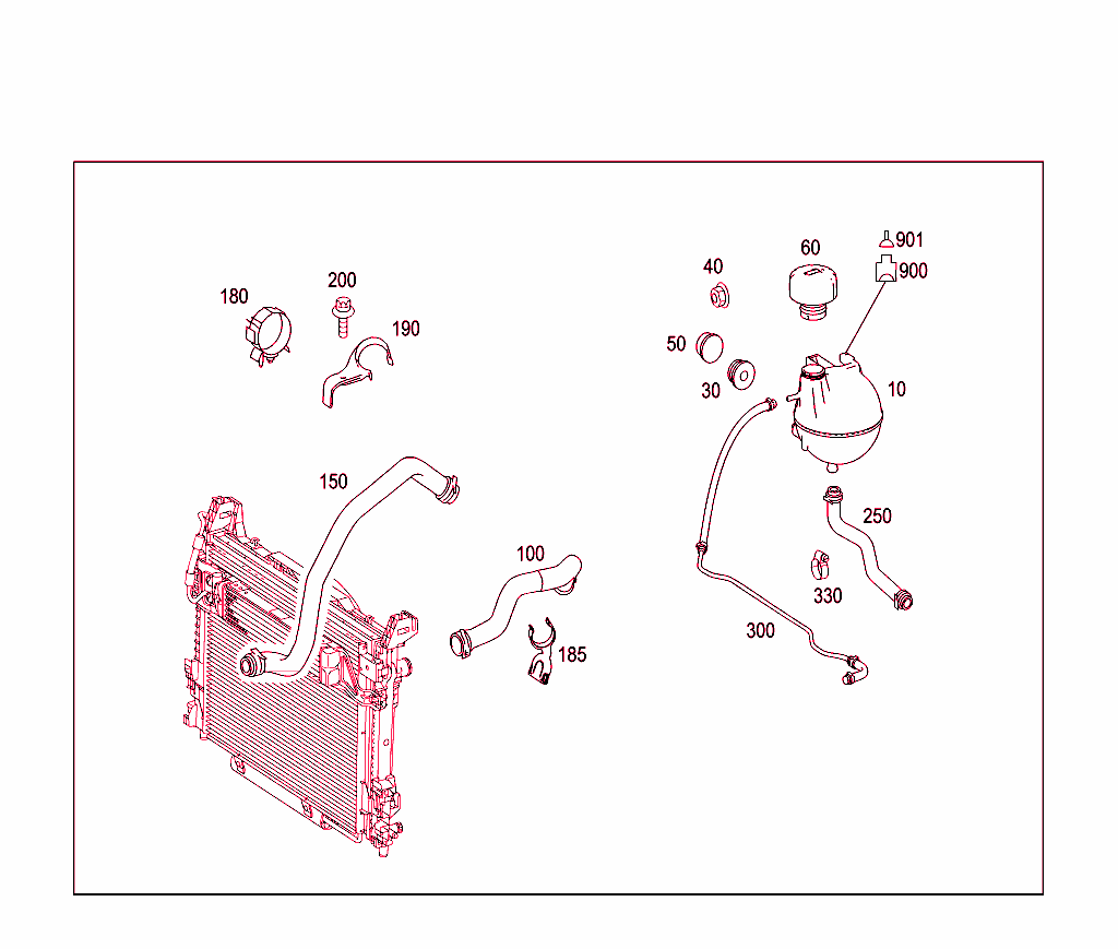 Expansion Tank,Mounting And Hoses