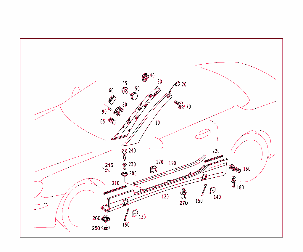Outside Attachment Parts