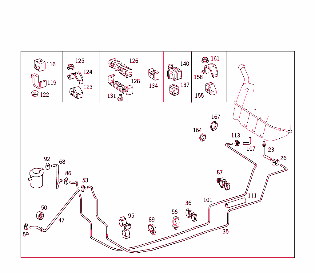 Fuel Lines, Diesel Vehicles