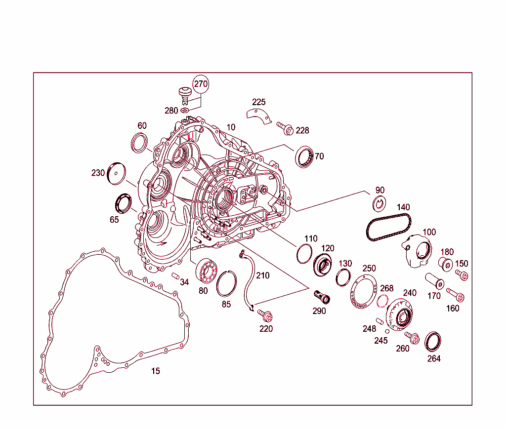 Converter Housing,Oil Pump