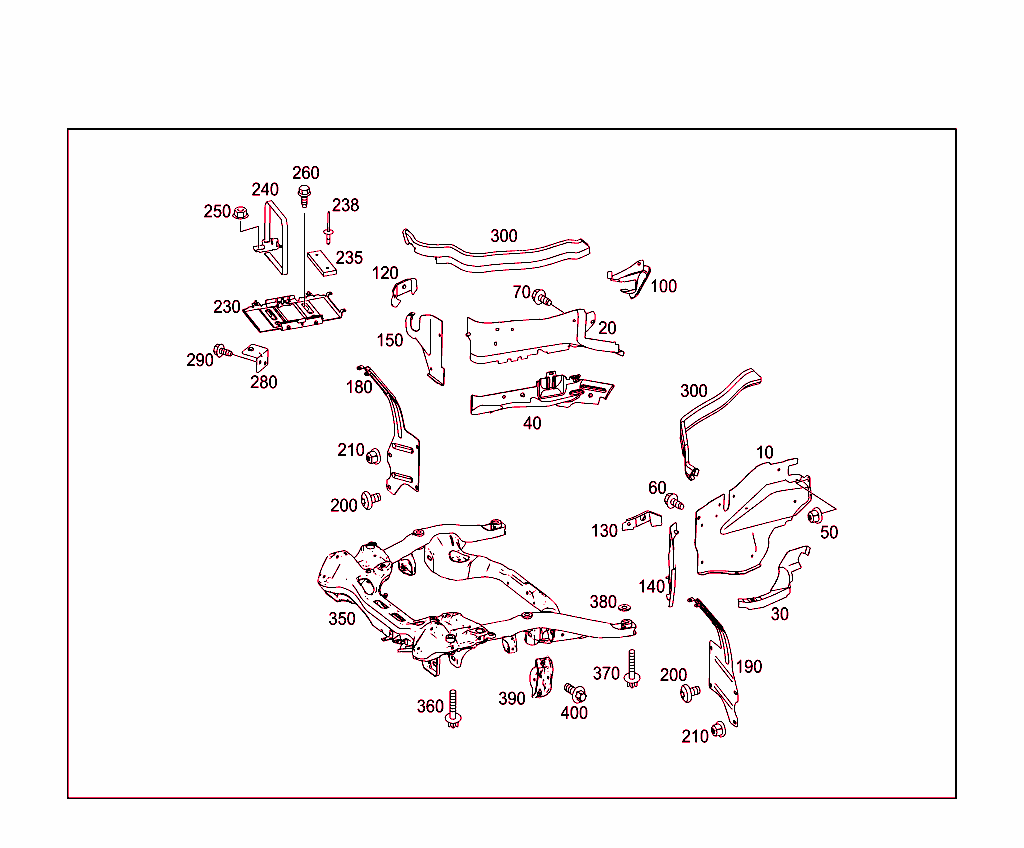 Wheelhouse,Front Subframe