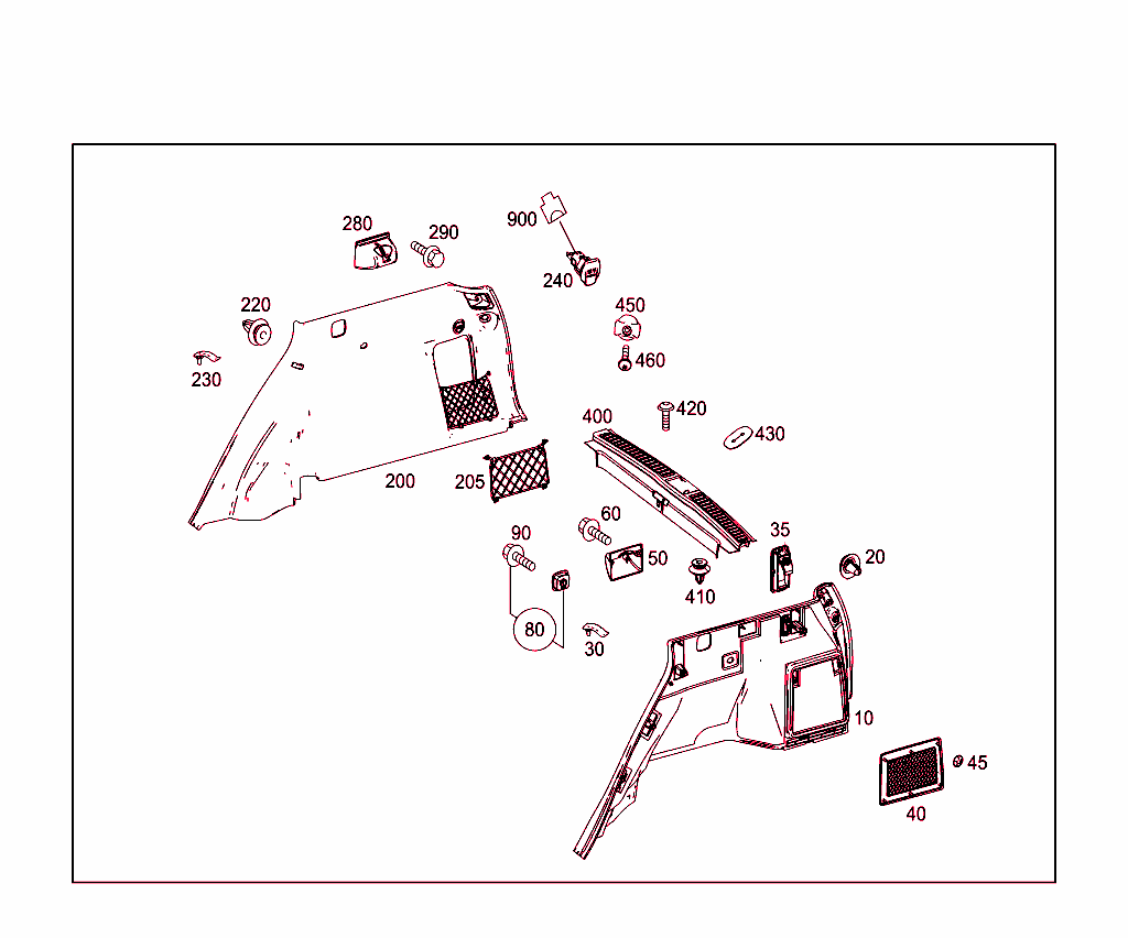 Luggage Compartment Covering