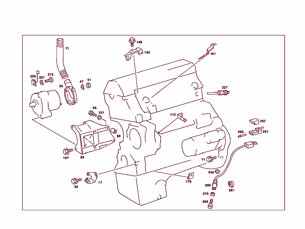 Attachment Parts,Heater Plugs,And Speed Sender Unit