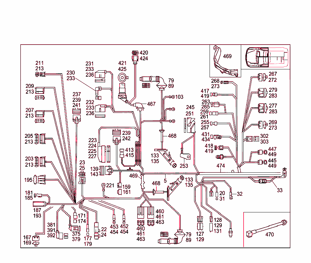 Inboard Cable Harness