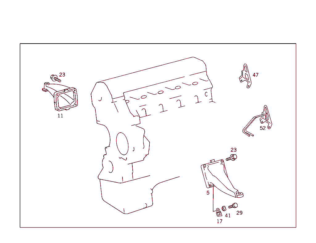 Engine Supports And Attachment Parts