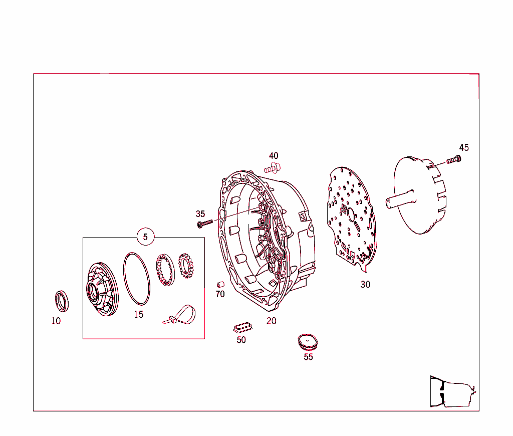 Converter Housing,Oil Pump
