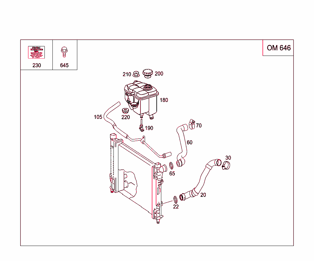 Expansion Tank,Mounting And Hoses
