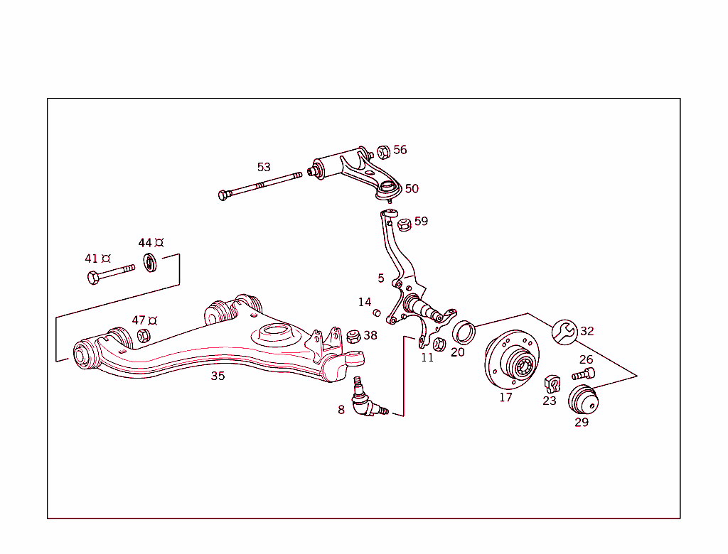 Steering Knuckle And Control Arm