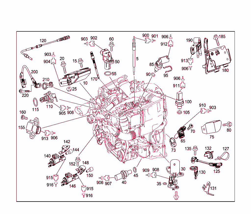 Attachment Parts,Heater Plugs,And Speed Sender Unit