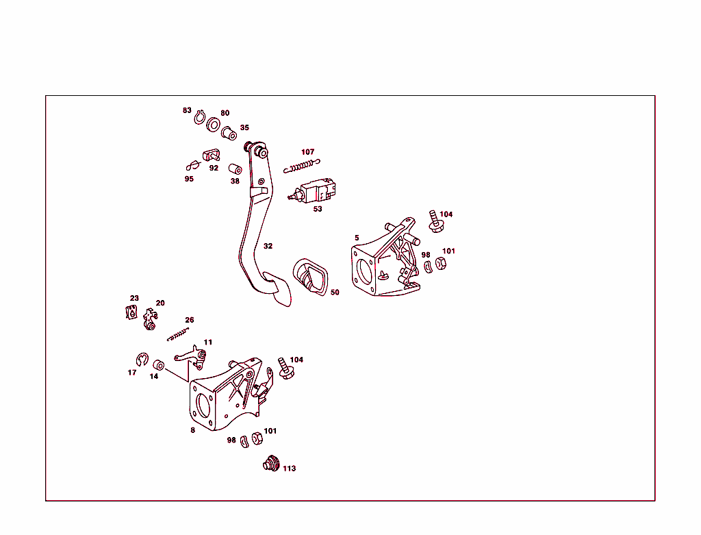 Pedal Assembly With Bearing