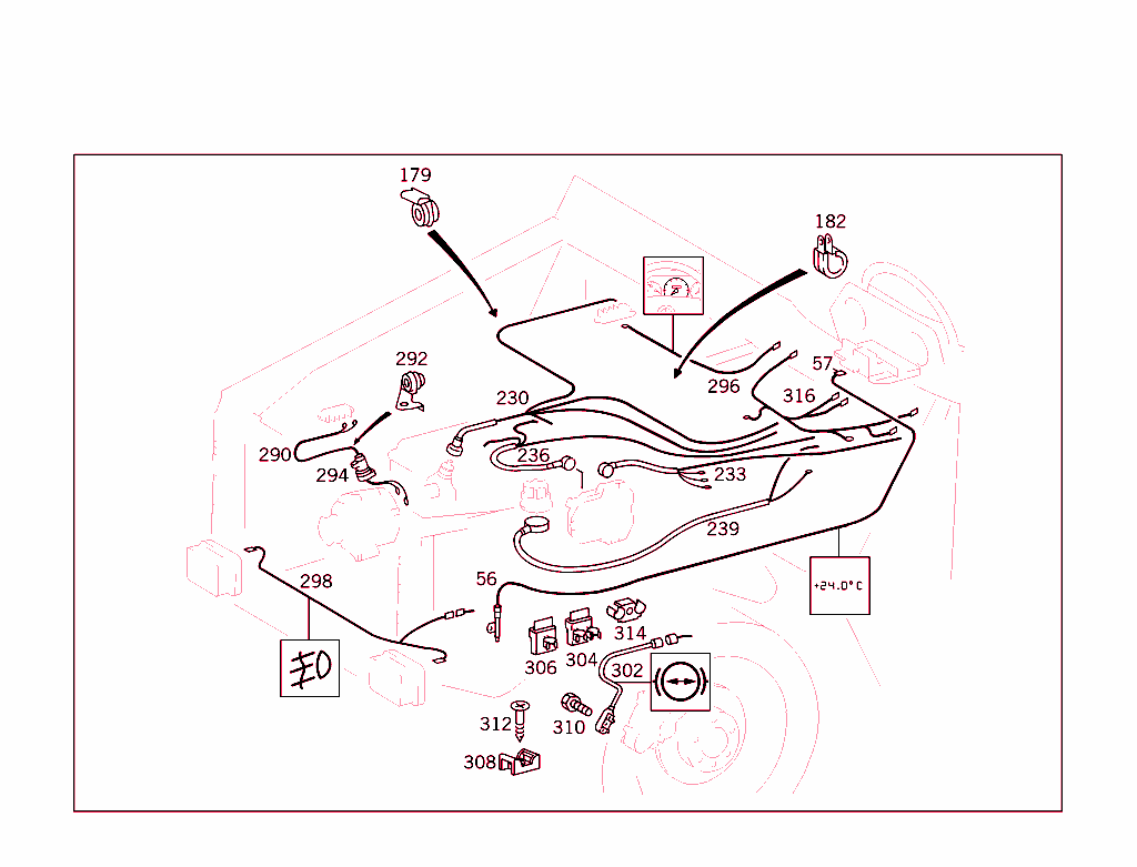 Cable Harnesses,Pressure Switches,And Mounting Parts