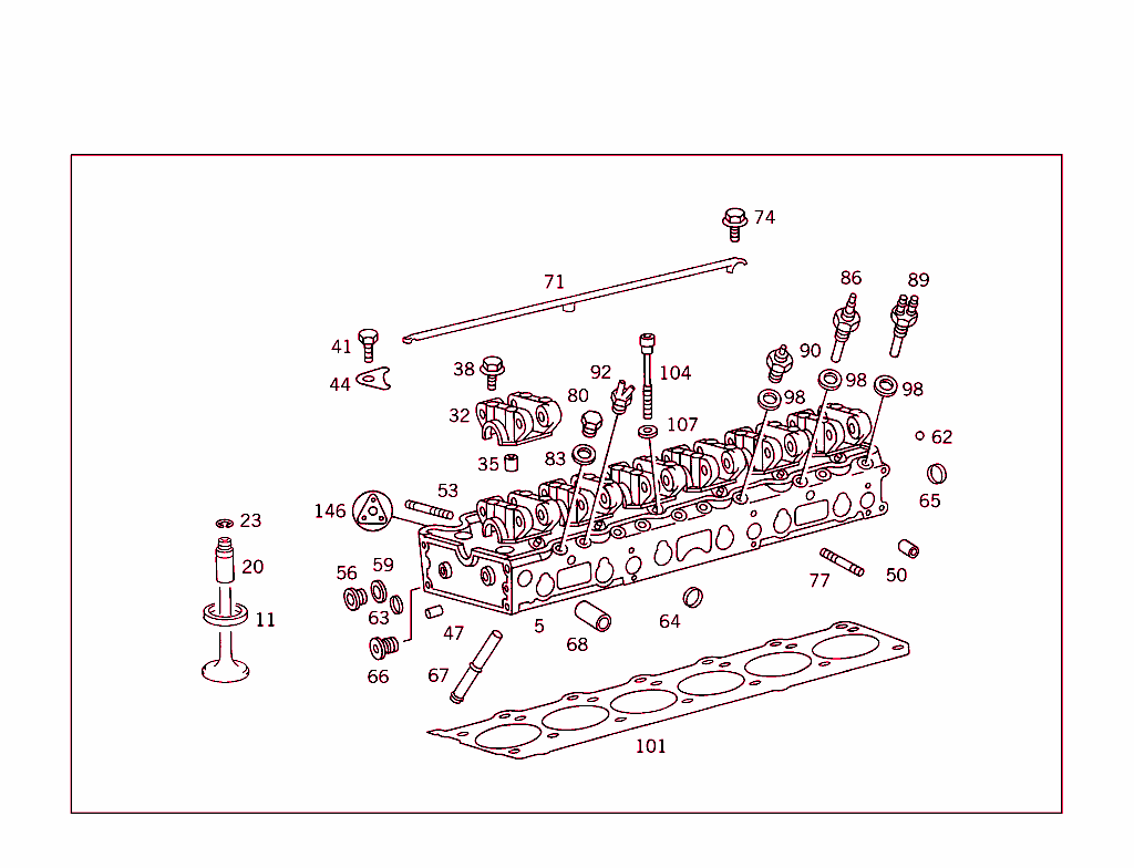 Cylinder Head & Gasket Kit