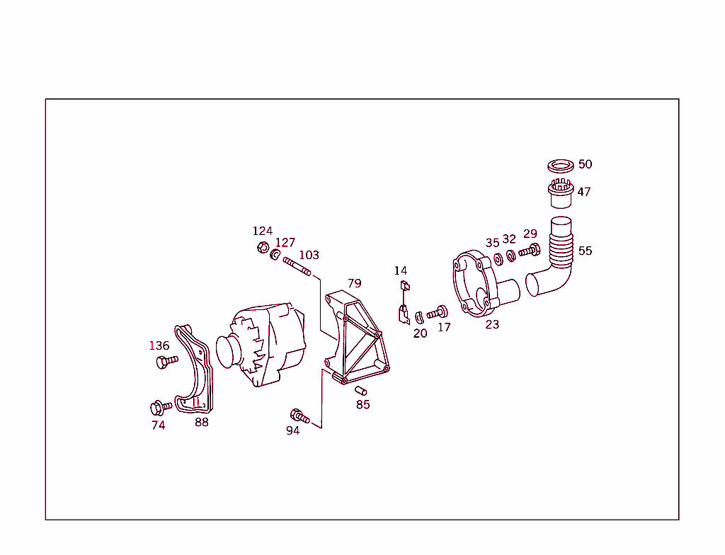 Attachment Parts For Starting Motor & Alternator