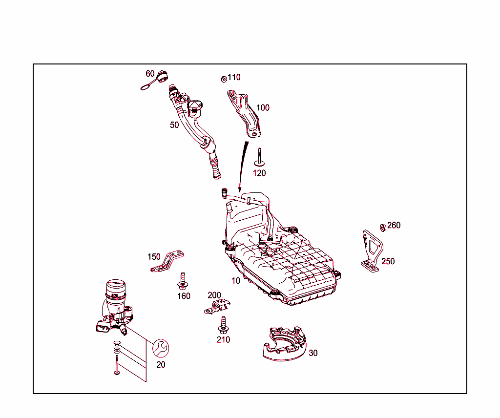 Adblue Container And Lines