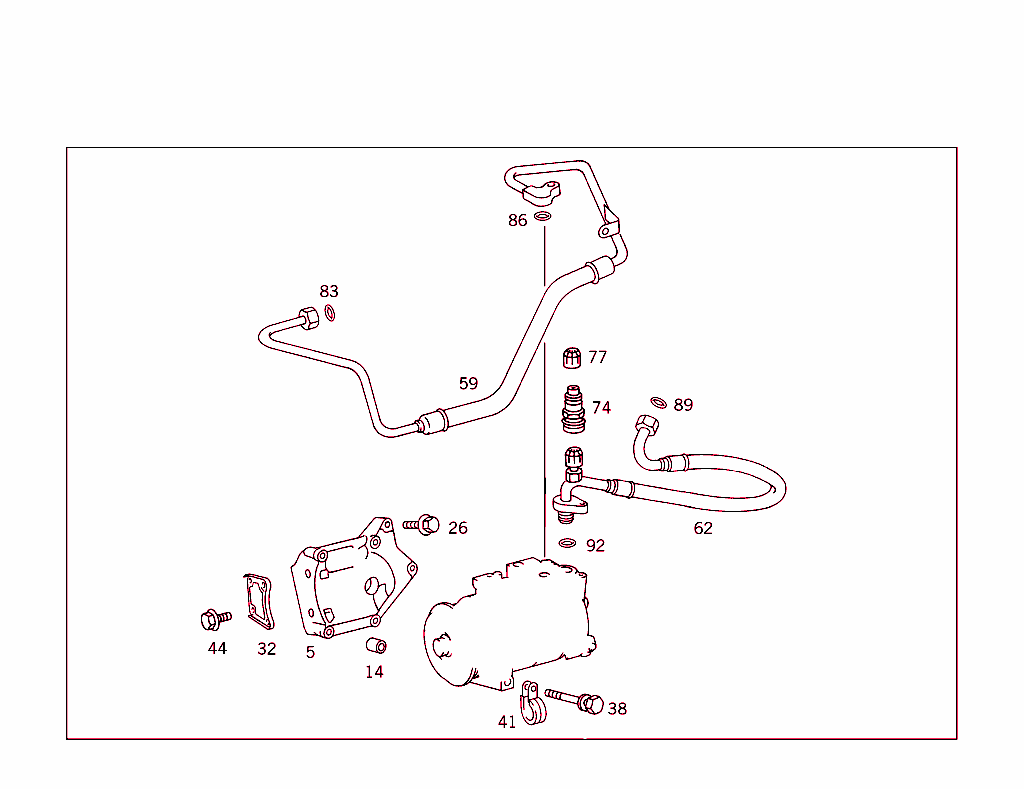 Refrigerant Compressor Attachment Parts