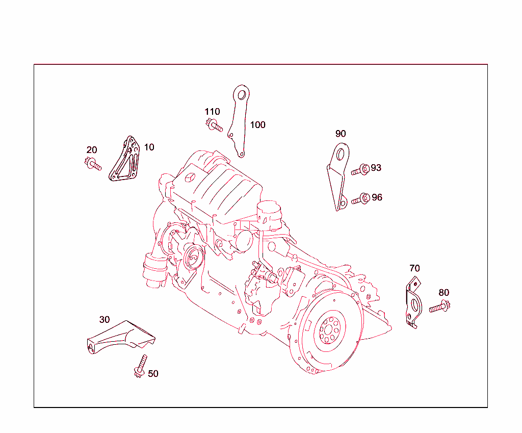 Engine Supports And Attachment Parts