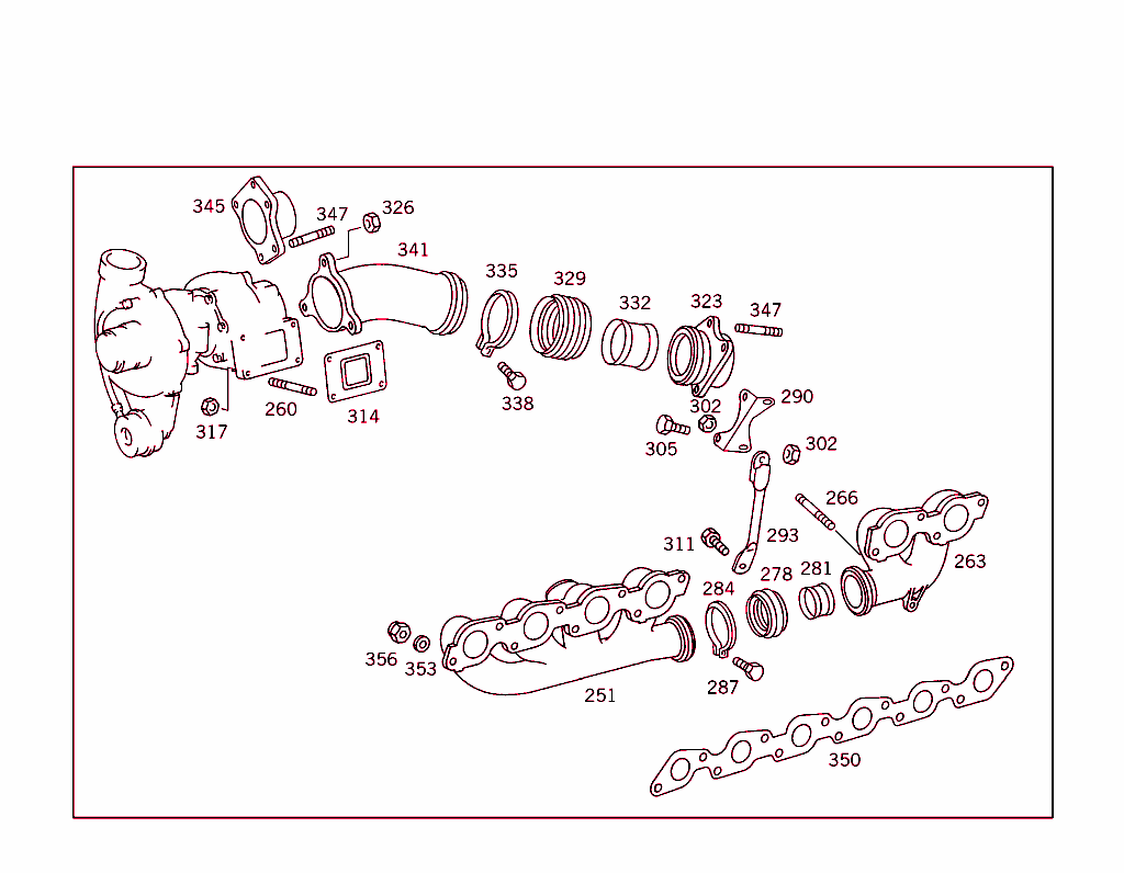 Turbo-Engine Exhaust Manifold