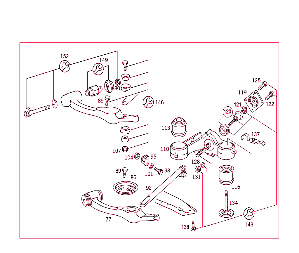 Steering Knuckle And Control Arm