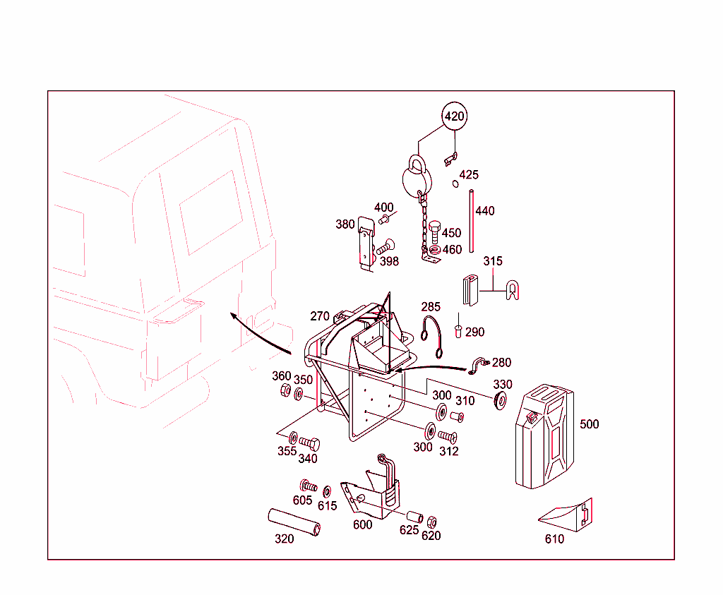 Rear Panel,Enclosed Vehicle