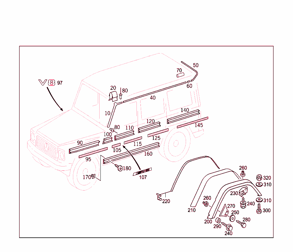 Outside Attachment Parts