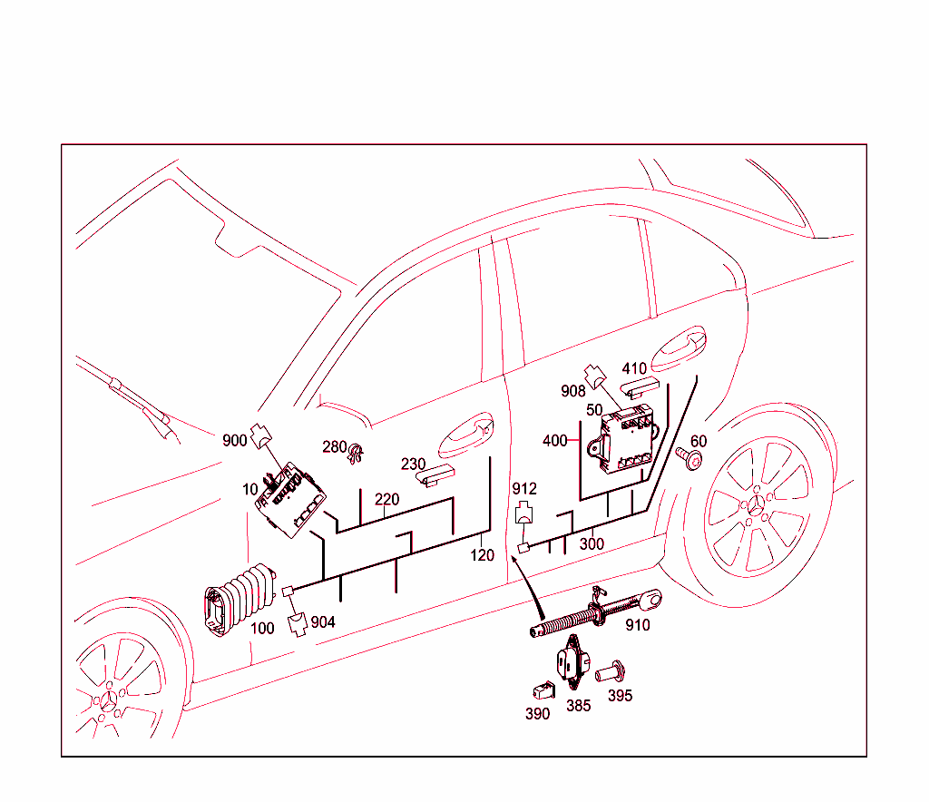Door Wiring Harness And Door Cont.unit