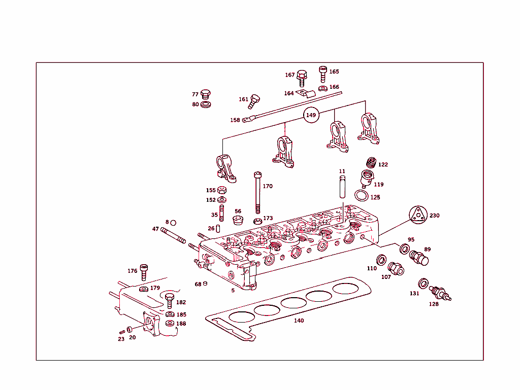 Cylinder Head & Gasket Kit