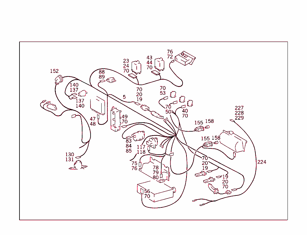 Inboard Cable Harness