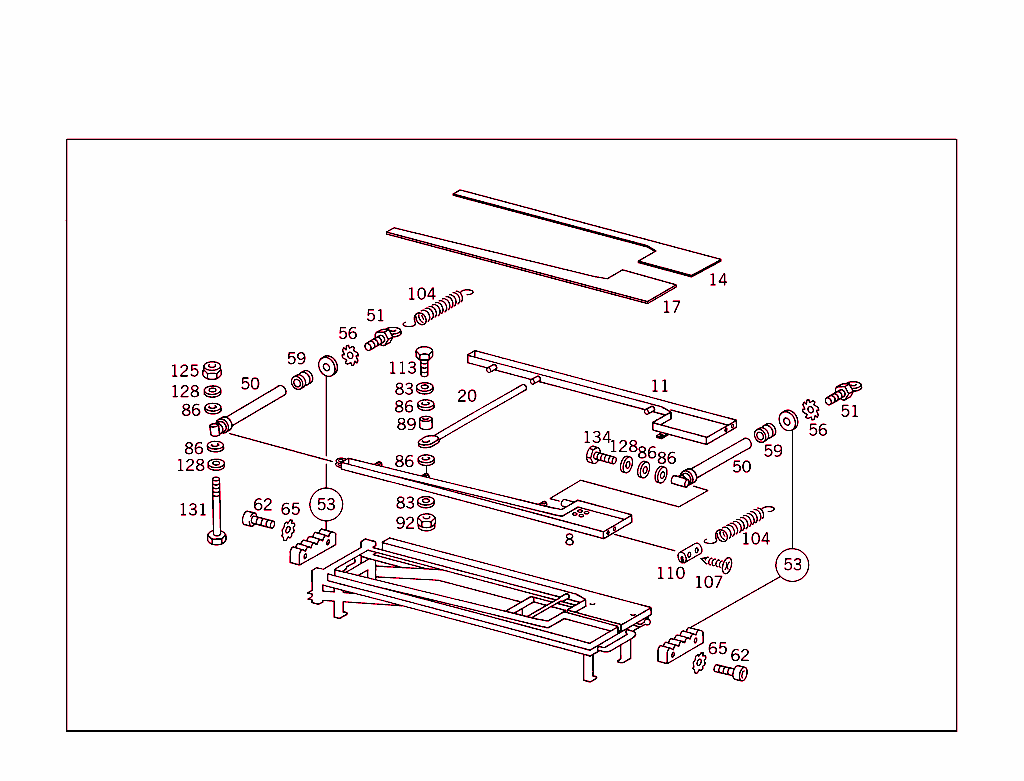 Stretcher,Lower Platform