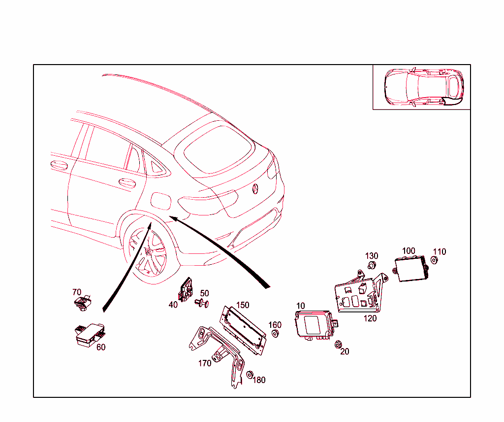Control Modules And Relay In Trunk