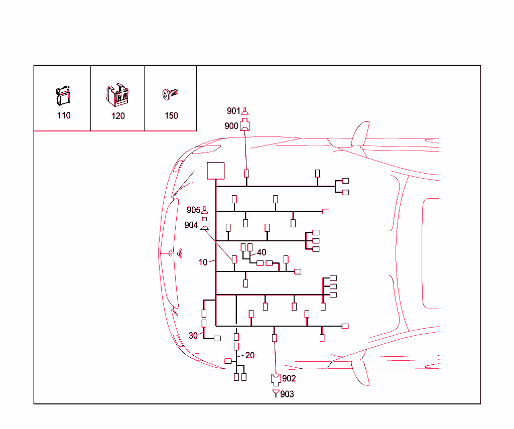 Engine Cable Harness