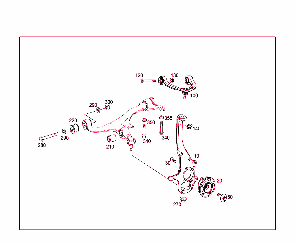 Steering Knuckle And Control Arm