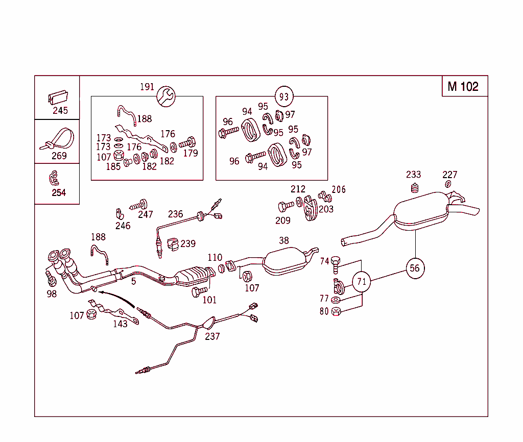 Exhaust System On Gasoline Vehicles