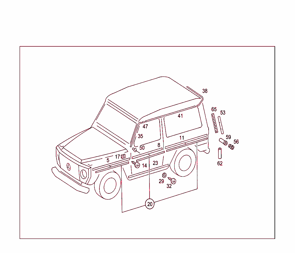 Outside Attachment Parts