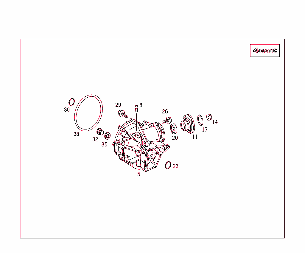 4Matic Front Axle Drive