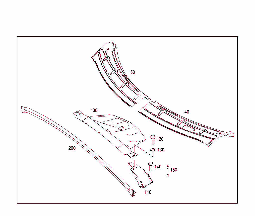 Fire Wall And Connection Parts