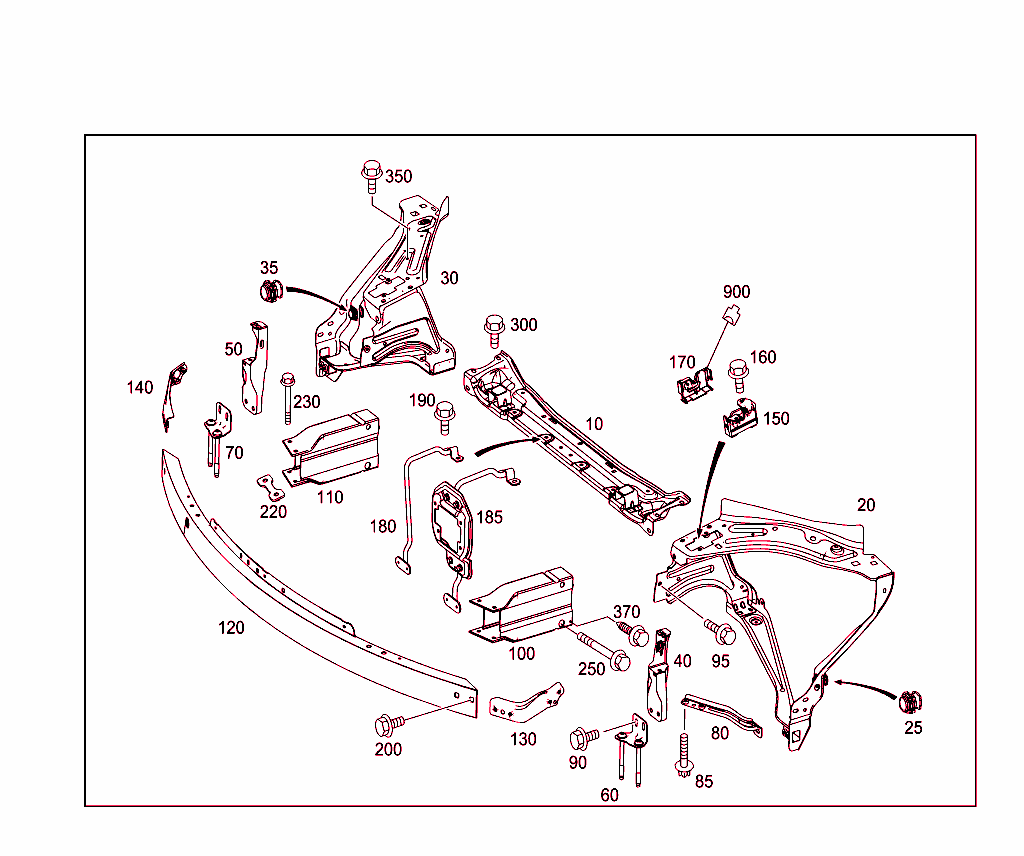 Front Stiffening And Radiator Support