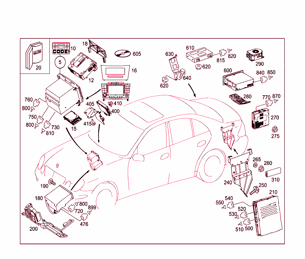 Radio, Remote Control, Amplifier And Cd Player