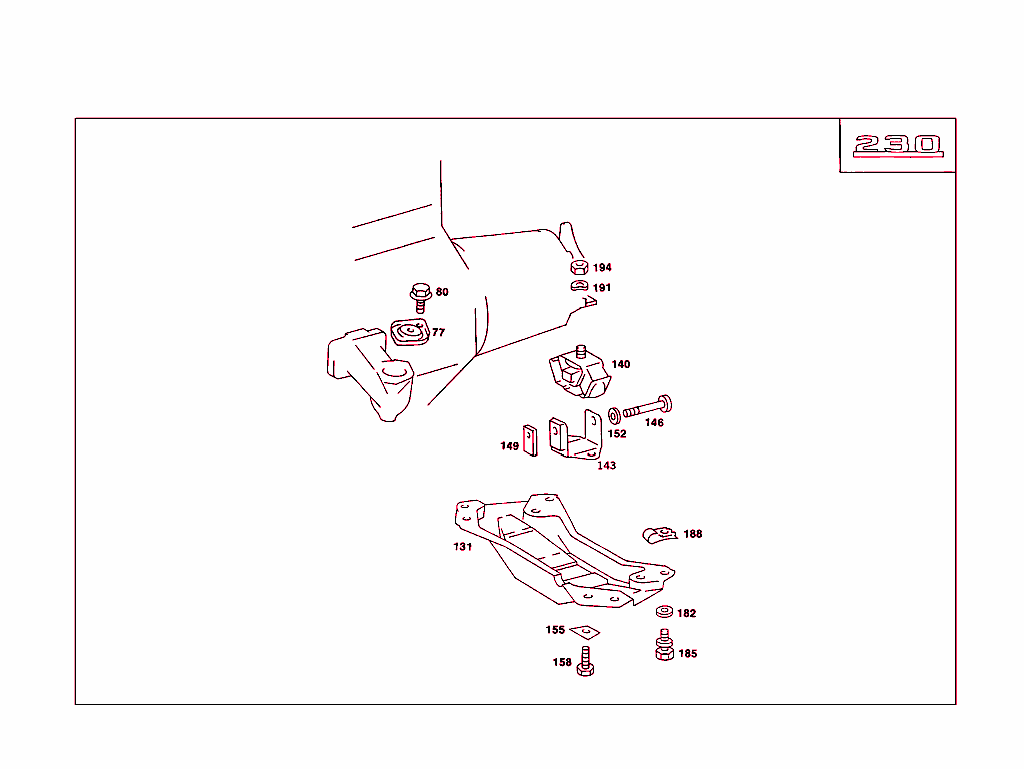 Engine Suspension On Gasoline Vehicles