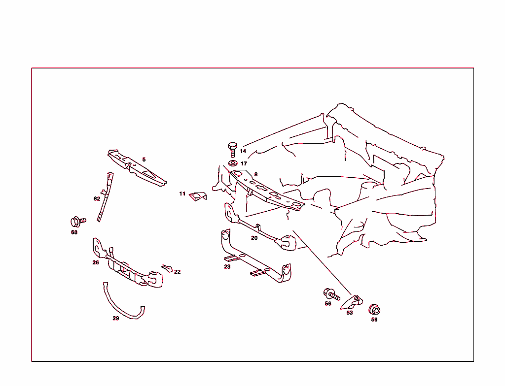 Front Stiffening And Radiator Support