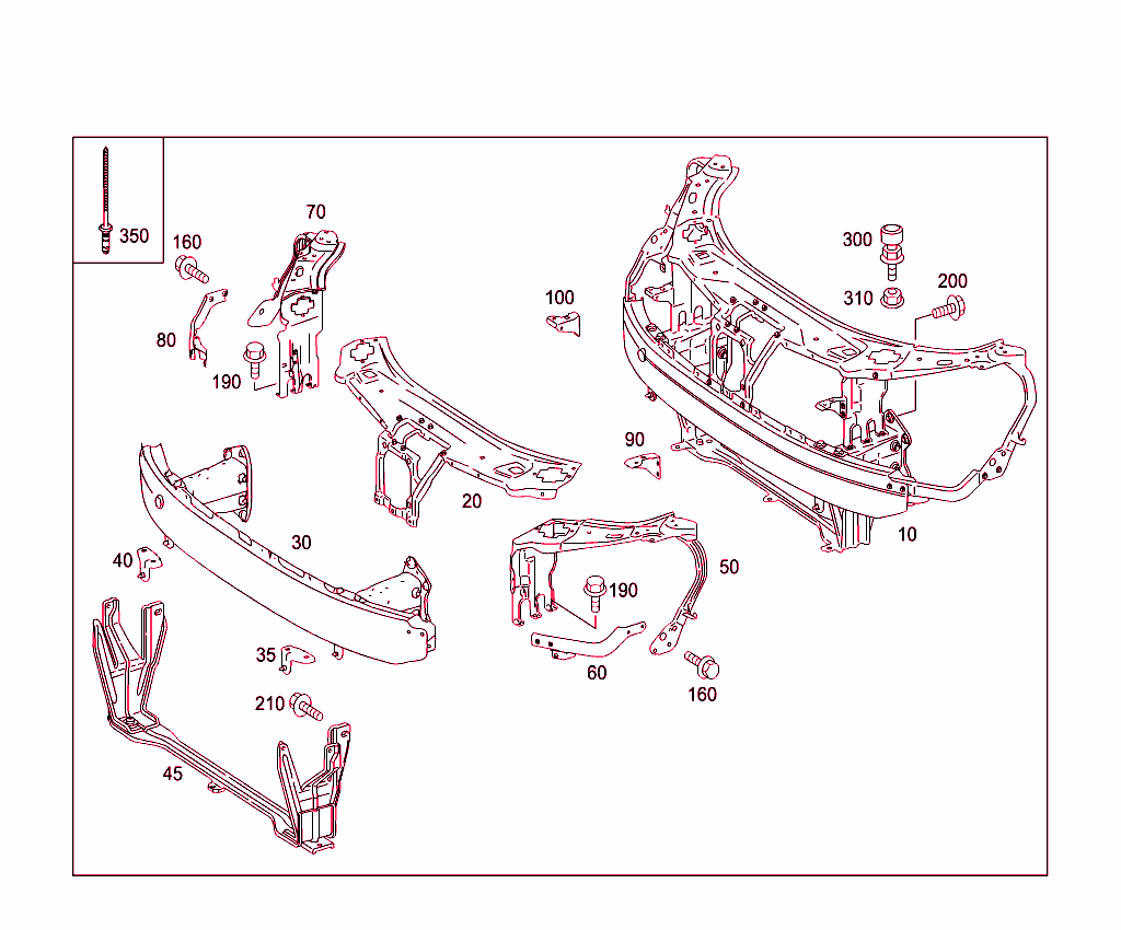 Front Stiffening And Radiator Support