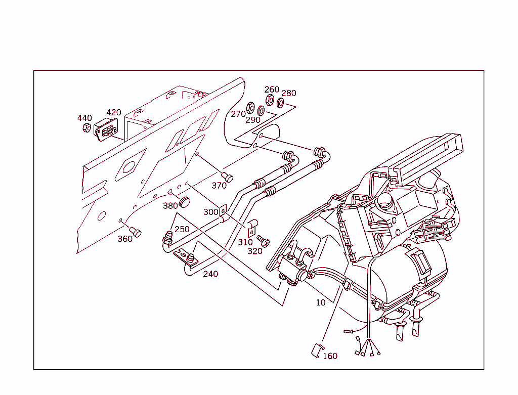 Air Conditioner Case With Blower