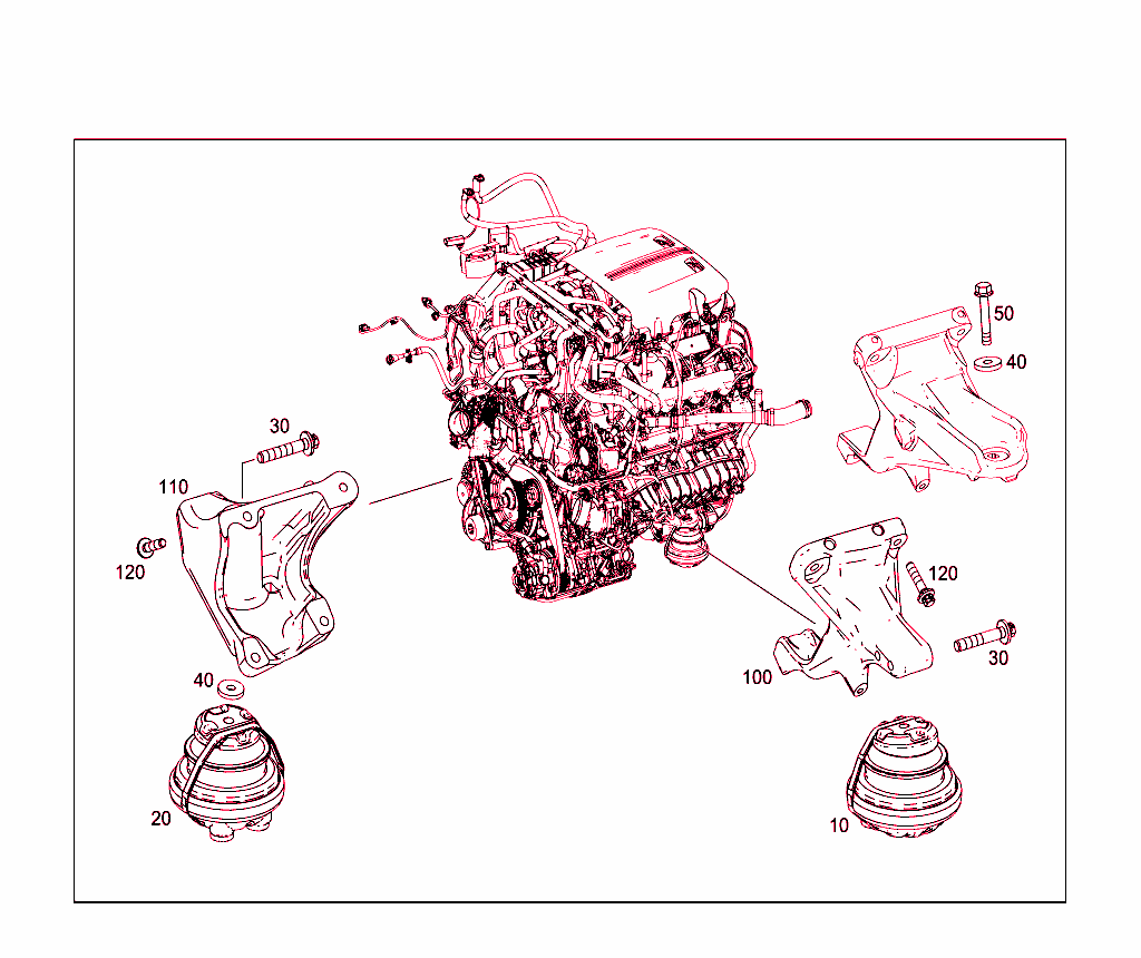 Engine Supports And Attachment Parts