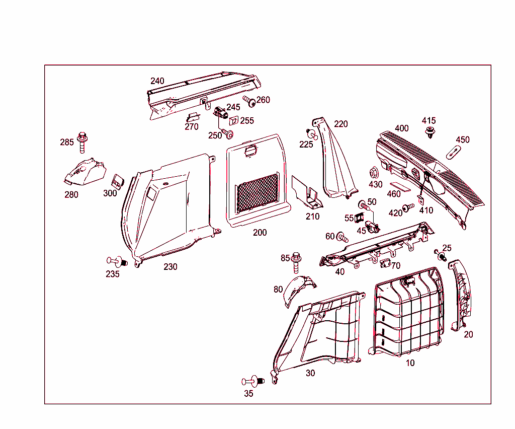 Luggage Compartment Covering