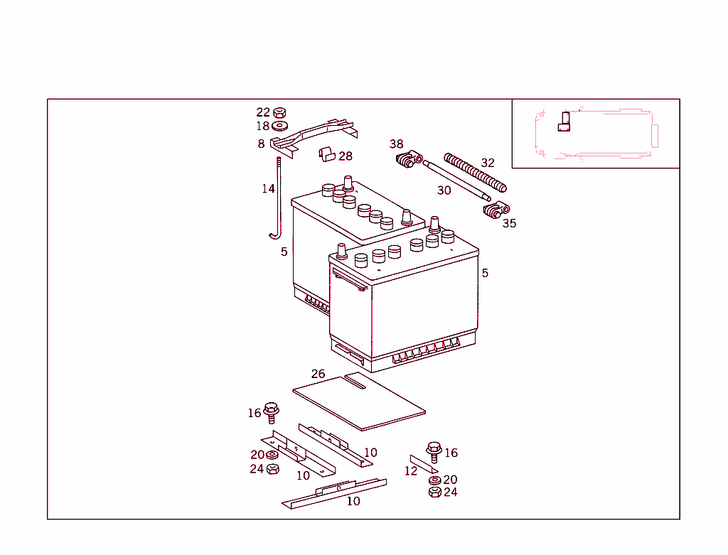 Battery,Starter/Alternator Cable