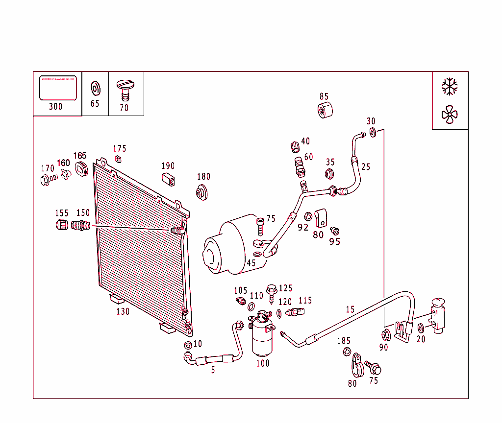Refrigerant Line Arrangement