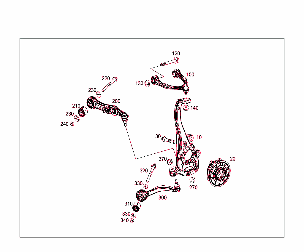 Steering Knuckle And Control Arm