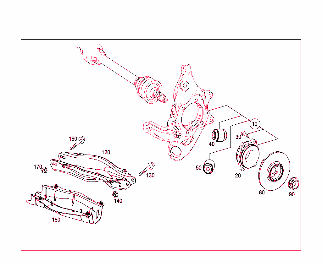 Rear Axle Suspension