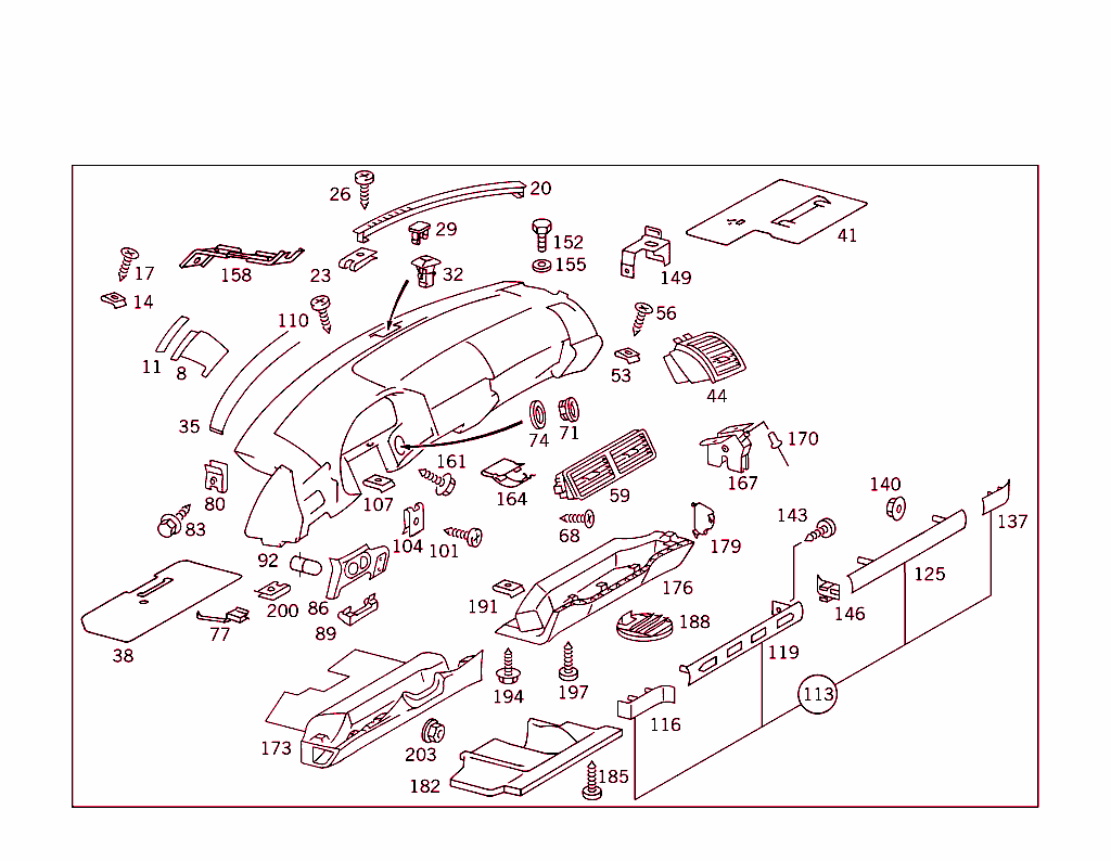 Detachable Components,Instrument Panel