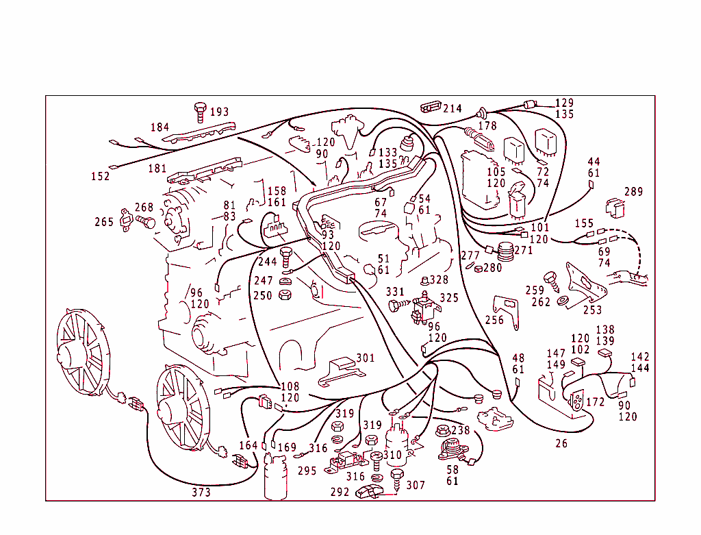 Engine Cable Harness